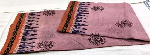 SALEM BLOCK PRINT COTTON SAREES